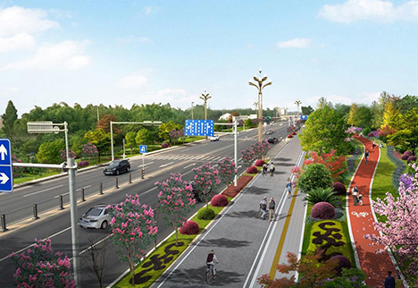 邛崃市中心城区慢行交通规划